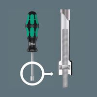Wera Werk ヴェラ 7本組六角ドライバーセット 5.5ー13mm 029510 29510 1セット（直送品）