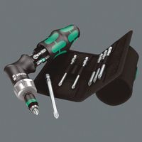 Wera Werk ヴェラ ビット6本付 1/4 Hexドライバーハンドルセット ラチェット式 051031 51031 1セット（直送品）