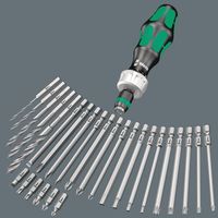 Wera Werk ヴェラ 17点組 ドライバーセット ラチェット式 051041 51041 1セット（直送品）