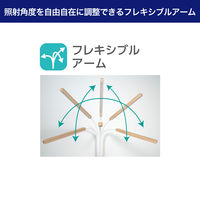 朝日電器 LEDデスクライト 木目調 AS-LED12(WD) 1個