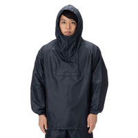 「現場のチカラ」 カジメイク  ポリエステルヤッケ ネイビー 3L A-2205 1セット(5着)  オリジナル