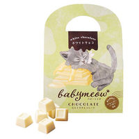 アデリー 【5箱セット】ベビーミャオのひとくちチョコレートホワイトチョコ ORA-213-5 1セット(5箱)（直送品）