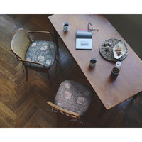 川島織物セルコン モリスデザインスタジオ ピンパーネル シートクッション 450×430mm ピンク LN1746_98P 1枚（直送品）