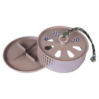 WHATNOT(ワットノット) モスキートコイルホルダー|MOSQUITOCOILHOLDER コヨーテブラウン MCH-01-CB 1個（直送品）