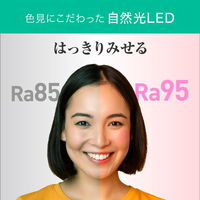 エコリカ 直管形LED 20形 昼白色 5000K 1000lm Ra95 工事不要 ECL-LG20YN-RL 1本