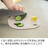 エヌ・エレファント ＆NE nikii カッティングボード 3P ブラウン・テラコッタ・ベージュ 1個