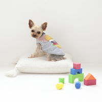 Dulce Dog（ドゥルチェドッグ）ジャンキーフードトレーナー M グレー 1個 犬用 アルクロース