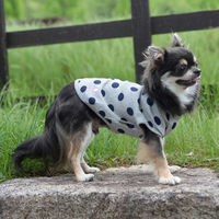 Jekyll Egg（ジキルエッグ）ドットTシャツ M グレー 1個 犬用 アルクロース