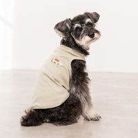 【アウトレット】Solgra（ソルグラ）ポイント刺繍タンク S カーキ 1個 犬用 アルクロース