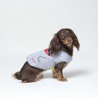 Dulce Dog（ドゥルチェドッグ）おばけタンク M グレー 1個 犬用 アルクロース