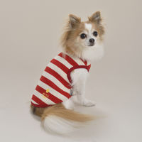 【アウトレット】Jekyll Egg（ジキルエッグ）ボーダータンク S レッド 1個 犬用 アルクロース