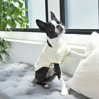 【アウトレット】Jekyll Egg（ジキルエッグ）ドットTシャツ S イエロー 1個 犬用 アルクロース