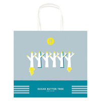 ＜シュガーバターの木＞ シュガーバターサンドの木 14個入 1箱 紙袋付き  手土産　お持たせ　お返し　個包装