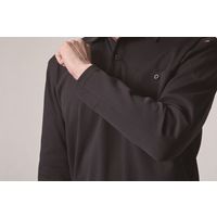 【長袖ポロシャツ】バートル ヘビーウエイトポロシャツ ブラック M 675-35-M 1枚