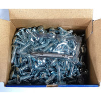 山喜産業　タイトフレーム用ビス　鉄下地用　三価ユニクロ　６×２５mm　1箱（250本）（直送品）