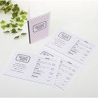 エーワン（A-one）パソコンで手作りプリントペーパー 2ツ折 厚口 プリンタ兼用  A4 2面  10シート  51557