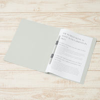 プラス PPフラットファイルA4S厚とじGY 98349 1セット(1冊×5)