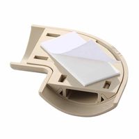 エレコム 配線カバー モール 接続ユニット 曲ガリ 設置用テープ付 床用モール ベージュ LD-GAM27MA 1個