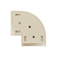 エレコム 配線カバー モール 接続ユニット 曲ガリ 床用モール LD-GA1407M専用 LD-GAM47M 1個