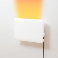 YAMAZEN ミニパネルヒーター 2WAY仕様(床置き/壁掛け) 温度調節機能付 DP-SD30(W) 1個