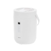 YAMAZEN 上部給水 加湿器 スチーム式 急速モード搭載 2.8L 500ml 3段階 KS-GC282(W) 1個