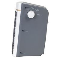 YAMAZEN セラミックヒーター コンパクト 人感センサー DMSF-J062(W) 1個