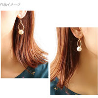 日本紐釦貿易 ツイストバチカン スクエア型 シルバー W19×H30mm 2個入 A24-8 1袋2個入(5袋、合計10個（直送品）