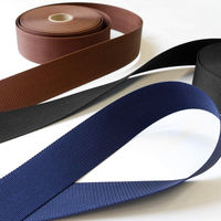 日本紐釦貿易 薄手アミーテープ 38mm巾×10m巻 厚み約1mm エンジ AMT30-7 AMT38-7 1巻10m（直送品）