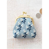 ルシアン cosmo カウントステッチ 刺しゅう制作キット 小さながまぐち メイフラワー 2705 CSK2705 1セット/2個（直送品）