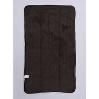 YAMAZEN 洗える 電気敷毛布 140×80cm 表フランネル・裏プードルタッチ仕上げ モウフYMS-F37P(T) 1個