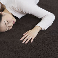 YAMAZEN 洗える 電気掛敷毛布 188×130cm 表フランネル・裏プードルタッチ仕上げ モウフYMK-F47P(T) 1個