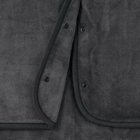 無印良品 羽織れる電気ブランケット チャコール MJ-EHB13CHAP 良品計画