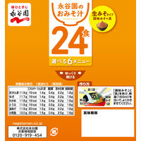 箱入り生みそタイプ徳用みそ汁（24食）1セット（1箱×3） 永谷園