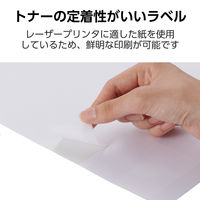 ラベルシール 表示・宛名ラベル レーザープリンタ 21面 上下余白付 20シート EDT-ECNLL21S20 エレコム 1個（直送品）