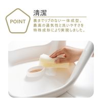 風呂いす Ag抗菌 座面高さ 30cm ホワイト 4本脚タイプ Emeal エミール 1個 アスベル