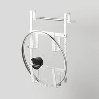 レック シンクドア用まな板・鍋ふたホルダー K00588 1個