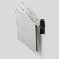 レック ふきん掛け(吸盤・粘着)黒 K00571 1個