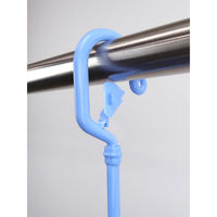 サワフジ シューズハンガー くっつん 2個組 ライトブルー●1セット(2個組 ×5) 4970161012791 1セット(2個組（直送品）