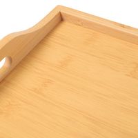 折り畳みバンブーテーブル ナチュラル LAKOLE/ラコレ