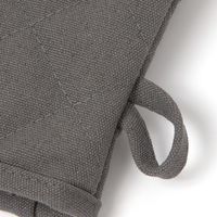 帆布耐熱ミトン ブラック LAKOLE/ラコレ