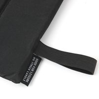 【LAKOLE/ラコレ】 折り畳みクッション ブラック