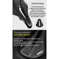 GORIX GX-volare サドル スチールレール ブラック 43554 1個（直送品）