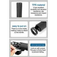 GORIX GQG11 グリップ ブラック 43637 1セット(2個入)（直送品）