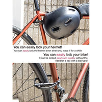 GORIX GR-COMBO ストラップ結束式ロック マットブラック 43586 1個（直送品）