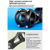 GORIX GEDi85 ±85°角度可変ステム 110mm マットブラック 43669 1個（直送品）