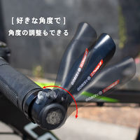 GORIX GX-Change-UP アルミ合金バーエンド オイルスリック 43407 1セット(2個入)（直送品）