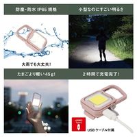 充電式ぴかり MINI LIGHT ダスティピンク 1個 ムサシ 犬用 お散歩