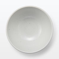 無印良品 萬古焼 飯碗 大 透明釉 約直径13.5cm 1セット（1個×5） 良品計画