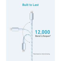 Anker 高耐久ナイロン ライトニングケーブル 1.8m