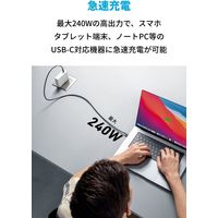 Anker 515 USB-C&USB-C ケーブル （USB4対応 1.0m）